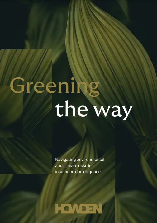 Cover for the Greening the Way report